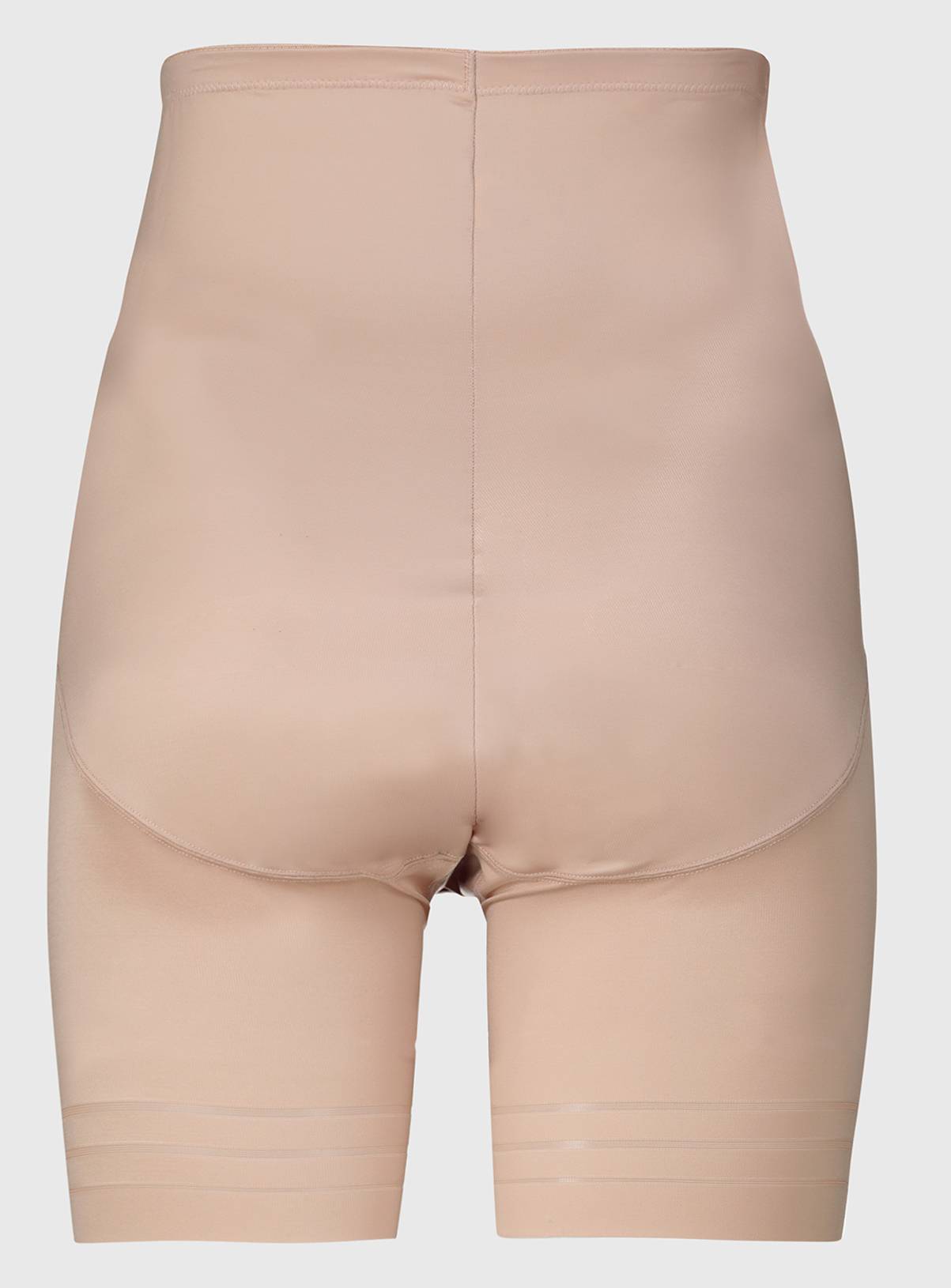 sku selvedge single layer firm control waist thigh cincher:Latte Nude:22 - Image 2